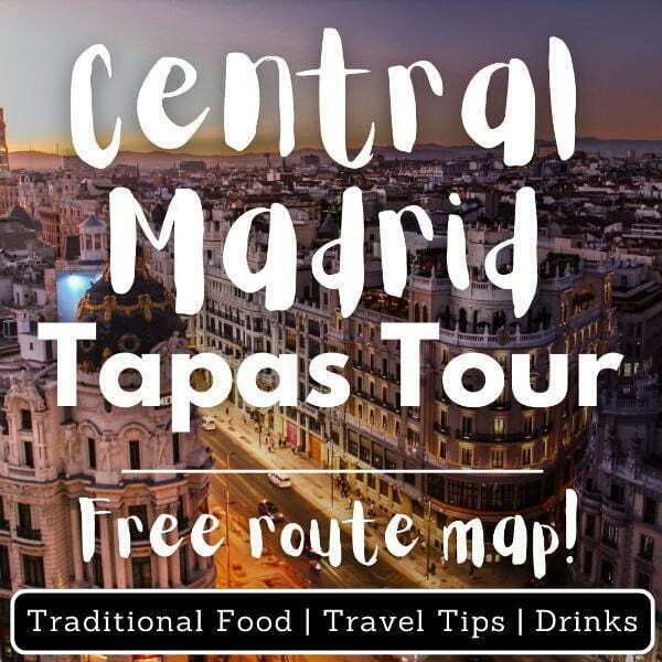 Central madrid tapas tour