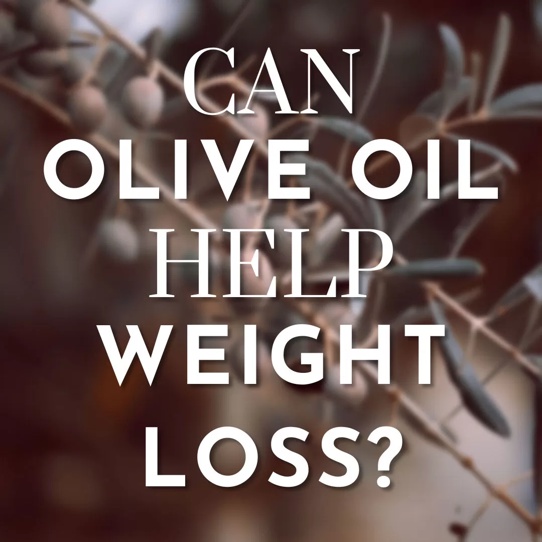 Olive oil weight loss banner