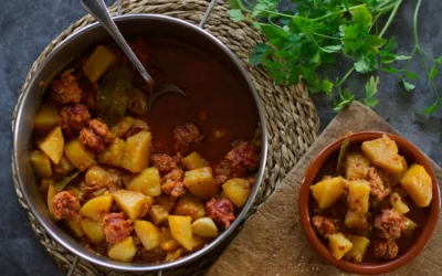 Traditional Recipe for Rioja-Style Potatoes with Chorizo (Patatas a la Riojana)